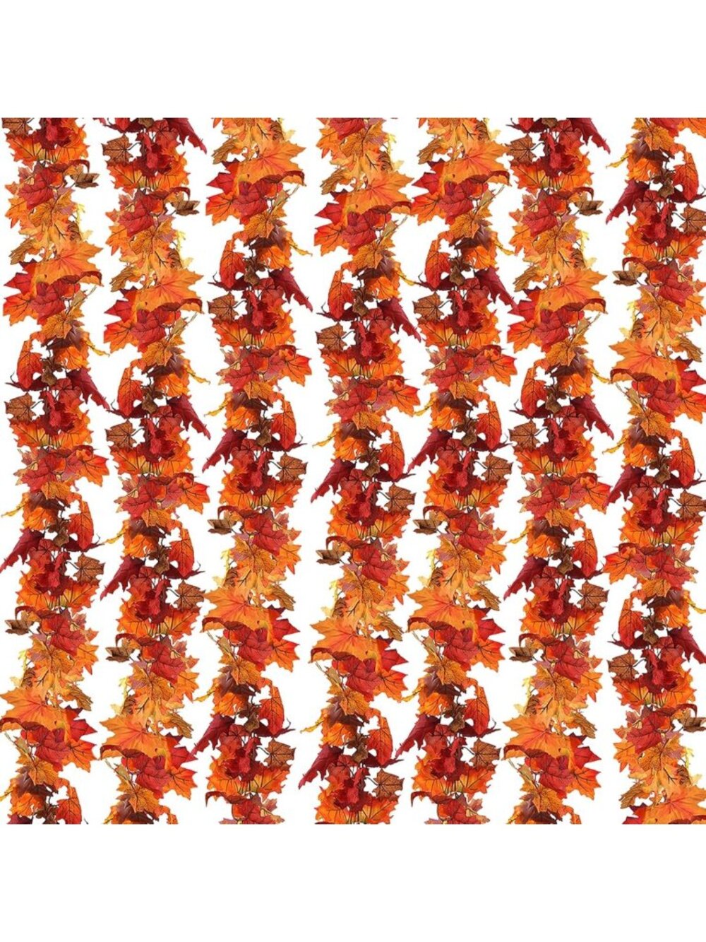14-Pack Autumn Leaf Garland - 82.6Ft Artificial Fall Vines for Home, Wedding